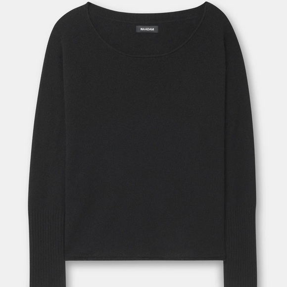 Naadam Cashmere Boatneck Sweater - Picture 1 of 4
